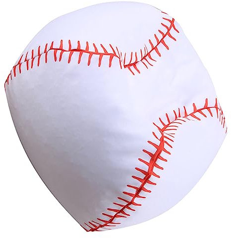 Cabilock Baseball-förmiger Aufbewahrungssack Aus Praktischer Spielzeugorganizer Für Kinderzimmer Multifunktional Als Sitzsack Schnell Befüllbar Für Kuscheltiere Und Spielzeug