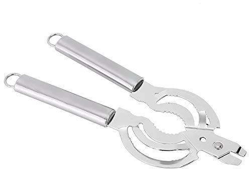 Utensile da per Rimuovere il Coperchio della Lattina in Acciaio Inossidabile con Foro per Appendere, Presa Facile e Pulizia per Aprire Lattine, Birre, Frutta Secca