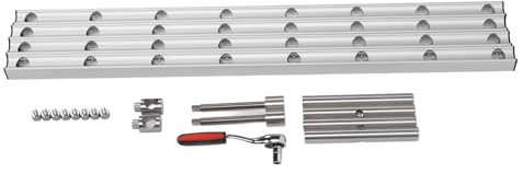 Natudeco Bar Clamps Quick Panel Clamp Aluminium Alloy Multifunctional Pressure Cabinet Clamp for Woodworking