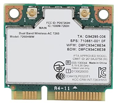 Per la Scheda Wireless a Doppia Banda 7260ac 867M con 4.0 Per Laptop / /, metà 'interfaccia PCI-E