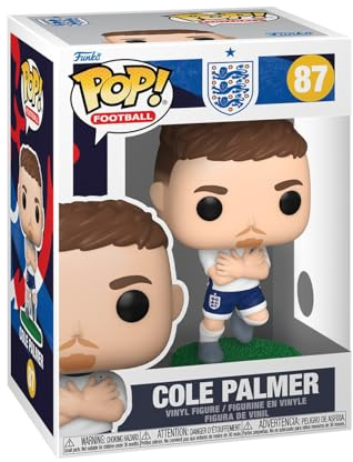 Funko POP! Football: England - Cole Palmer - World Cup 2026 | Offizieller Fanartikel und Merch - Vinyl Sammelfigur als Regal Deko - Geschenkidee zum Geburtstag für Fans und Sammler