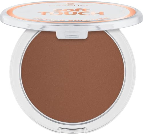 essence soft TOUCH BUTTER BRONZER, Nr. 30, Braun, hochpigmentiert, sofortiges Ergebnis, natürlich, matt, vegan, ölfrei, ohne Parabene, ohne Mikroplastikpartikel, 1er Pack (10g)