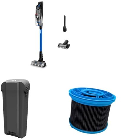 Bissell Lot de Produits - Aspirateur sans Fil PowerClean FurFinder + Batterie PowerClean 2000mAh + Filtre HEPA pour PowerClean FurFinder™ & FurGuard™ (4089N, 4142 & 4245)