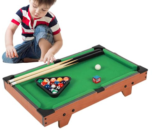 Mini tavolo da biliardo per bambini, tavolo da biliardo regolabile, per bambini, tavolo da biliardo educativo per l'intrattenimento, tavolo da biliardo per la famiglia per rilassarsi