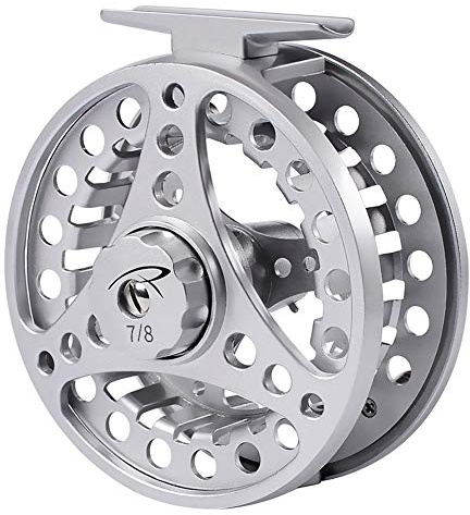 Metall Fliegenrolle, Fliegenfischrolle Fliegenfischen Rad 3/4-5 6-7 8 WT Fly Angelrolle Aluminium Fliegenrolle(D,5000 Series)
