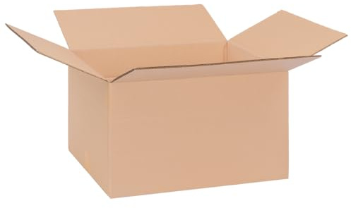 verpacking Faltkartons 500 x 400 x 300 mm variable Höhe KK 110 Braun [Größe und Stückzahl wählbar] 2-wellige Kartons Versand 50 Stück