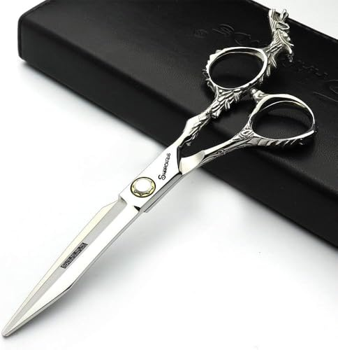 15 cm (6 tum) professionell hårklippning Thinning sax frisörsalong set (6 tum platt sax)