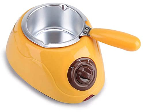 wiedao Olla para derretir Chocolate, Juego de máquina eléctrica para derretir Fondue con Kit de Accesorios para Hacer Dulces, máquina calentadora para Chocolate con Leche, Queso, Mantequilla, Dulces