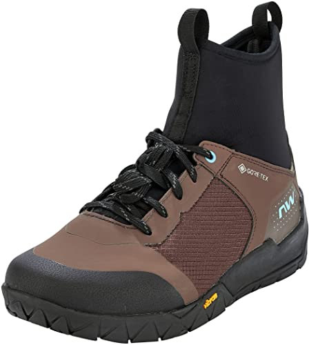 Northwave Multicross Mid GTX MTB Winter Fahrrad Schuhe schwarz/braun 2023: Größe: 47