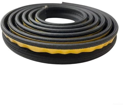 YUANGANG Flaches breites Fiberglas-Ofenseil mit Ofenseil und Ofenfarbe, Dichtung, selbstklebende Rauchabzüge, hohe Leistung mit Klebstoff, für Heimöfen, Backöfen und Kamine, 2 m