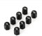 Xzenuo Tappi Valvola Auto, Tappi Valvola in Metallo di Alluminio con Etichettatura, 8pcs Car Tyre Valve Caps Dust Covers, Marcatori di Pneumatici per Stoccare Pneumatici per Auto, SUV