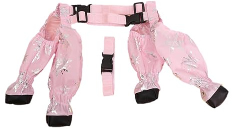 Wasserdichte Hundestiefel, Pfotenschutz, sichere Passform, Winter-Schneestiefel für große und mittelgroße Hunde, rutschfeste Winterschuhe, Outdoor-Sicherheitsausrüstung