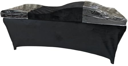 LUKYWANG Matelas Table De Massage Housse de Protection for Matelas Beauty, Housse en Plastique for tête et Pieds, Housse Anti-poussière for Matelas à Cils Coussin Massage(Hand and Foot Cover,180X70)