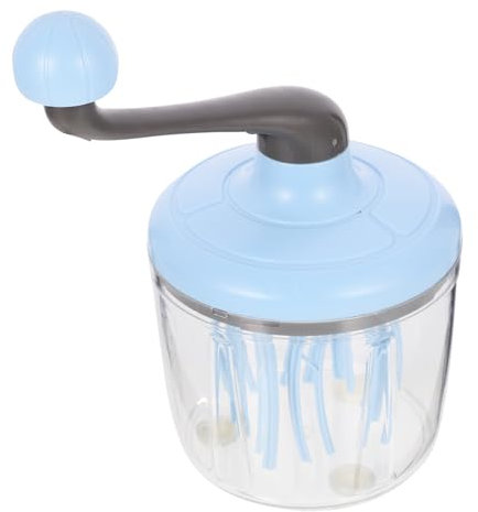 Alipis Batidora Manual De Huevos Batidor Para Espumar Leche y Mezclar Claras De Huevo Cocina y Hornear