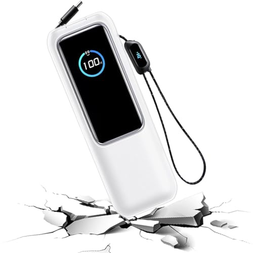 Hitburu Étui Protecteur pour Batterie Externe | Housse de Protection Écran en Silicone,Accessoires Électroniques pour Randonnée Camping Urgence Fitness Domestique