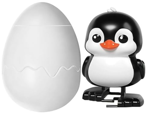 Wind Up Animal Toy - Cute Egg Shape Interactive,Novelty Jumping Hopping Toy | for School Birthday Home Desk Girls Enthusiasts Fans Kids Boys Friend