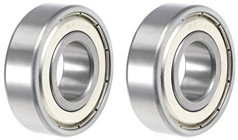 sourcing map ABEC-3 Lager, 6203ZZ (2 Pack) Kugellager