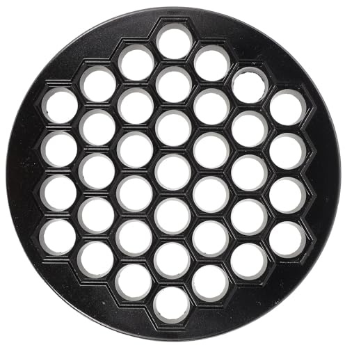 Cabilock Knödelhaut Pelmeni-Metall Russische Pelmeni Maker Fleisch Form Metall Ravioli Maker Form Pelmeni Metall Mold Handmade Cutter Für Pelmeni Schwarz Jiaozi