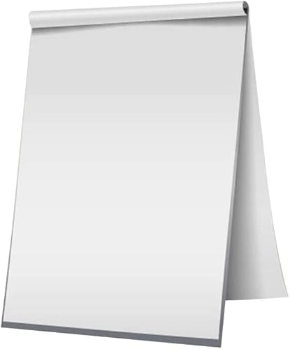 indigo® Office PLAIN Perforated Flipchart Pad Bleed Resistant - 40 SHEETS - 840 x 594 mm For Presentations, Office, School (Pack of 1)