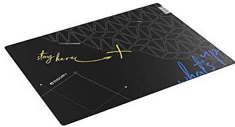 ENDORFY Floor Pad FP120R, tappeto rettangolare per sedia da ufficio, 120 x 90 cm, resistente all'acqua, EY8G001