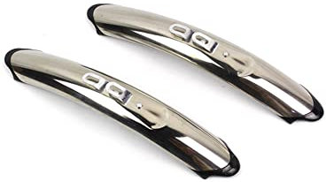 Fahrrad Schutzblech 1 Set Retro Fahrrad Kotflügel vorne hinten 700C 23C 25C Edelstahl Kotflügel Flügel Rennrad Kotflügel Kotflügel Teile