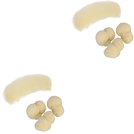 FOMIYES 200stücke Unsichtbare Elastische Haarnetze Gold Für Gastronomie Schönheit Und Hygiene Langlebig Und Bequem Für Ganzen Tag