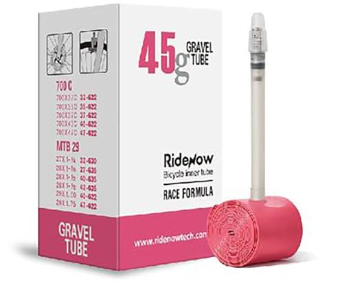 RIDENOW - TPU-Schlauch Gravel 700/32C-47C. 45 g, feines Presta-Ventil