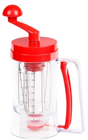 MOKKHNB Dosatore Manuale per Impasto Dispenser per Miscelazione di Pancake Separatore di Misurazione Precisa Adatto per Torte Crepe Ciambelle