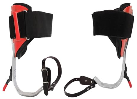 Arrampicarsi sugli Alberi, Attrezzatura da Arrampicata in Lega in Lega di Alluminio per la Raccolta di Frutta (Rosso)