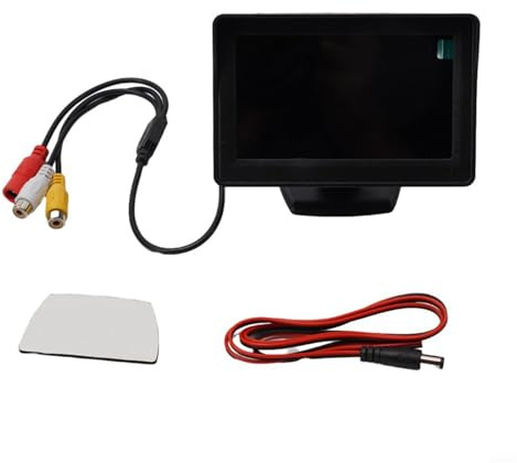 4.3 Inch TFT LCD Car Monitor Screen, Rear View Display, Backup Camera System With High Definition Resolution, Vehicle Parking Assistant Digital Screen