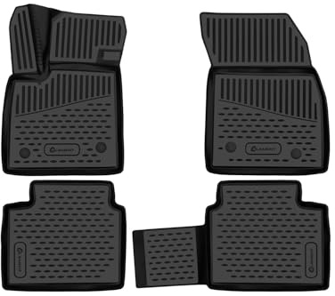 Element Premium 3D TPE Matten für Ford Focus 4 Kombi (2018-heute) – Passgenau, Tiefe Rillen, einfach zu reinigen