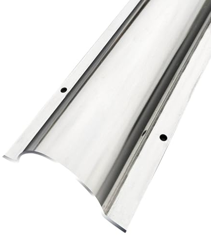 Kabelpritschen aus Edelstahl, Kabelkanäle aus Edelstahl, halbkreisförmige Kabelschutzvorrichtungen, flammhemmend und druckbeständig,A01,100mm