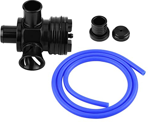 KIMISS Auto Diverter Turbo BOV Valvola di scarico Turbo Valvola di rilascio per motore 1.8T 2.7T nero= mk1 diverter