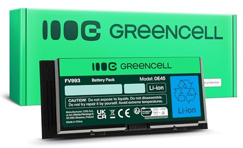 Green Cell Laptop Akku für Dell Precision M4600 M4700 M4800 M6600 M6700 M6800 / FV993 FJJ4W PG6RC R7PND RY6WH T3NT1