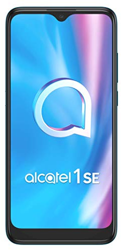 Alcatel 1SE Smartphone 4G Dual Sim, Display 6.22” HD+, 32GB, 3GB RAM, Tripla Camera, Android 10, Batteria 4000mAh, Agate Green, [Italia]