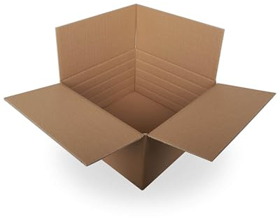KK Verpackungen® Felgenkarton | 4 Stück, 16 45 x 45 x 24 cm, Doppelwelliger Versandkarton für eine 16 Zoll Felge mit variabler Kartonhöhe | Zweiwellige Versandverpackung für Felgen