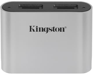 Kingston Workflow microSD Lesegerät USB3.2 Gen1 Dual-Slot microSDHC/SDXC UHS-II - WFS-SDC