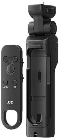 JJC Handgriff Stativ mit Bluetooth Fernbedienung für Sony ZV-E10 ZV-1 ZV-1F a1 A1 II a9 III a9II A7C II A7C R a7SIII a7III a7IV a7RIII a7RIV a7R V a6600 a6400 RX100VII - ersetzt Sony GP-VPT2BT