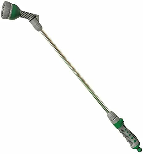 TRTO 1x 9 Dial Spray Lance Garden Gardening Water Watering Hose Pipe Connection Useful for Garden, (Lance010)