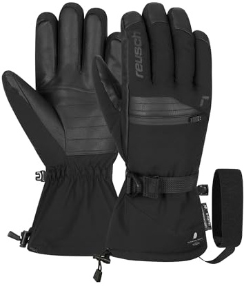 Reusch Skihandschuhe für Herren & Damen | sehr warm | Echt-Daunen-Isolation | wasserdichte, winddichte & atmungsaktive Winterhandschuhe, für Ski, Outdoor & Piste, Größe 6,5-11, Torres R-TEX XT