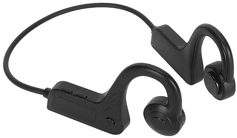 Bluetooth 5.3 Open-Ear-Kopfhörer mit HD-Mikrofon, 10 Stunden Spielzeit, Tiefer Bass, Kabellose Sportkopfhörer, Schweißfeste Knochen-Ohrhörer Zum Laufen, Radfahren, Wandern,