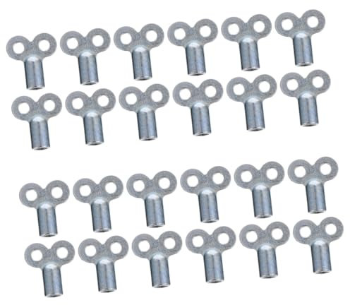 Angoily 24pcs Radiator Bleed Keys Valve Key for Efficient Radiator Venting Tool for Home Heating Systems