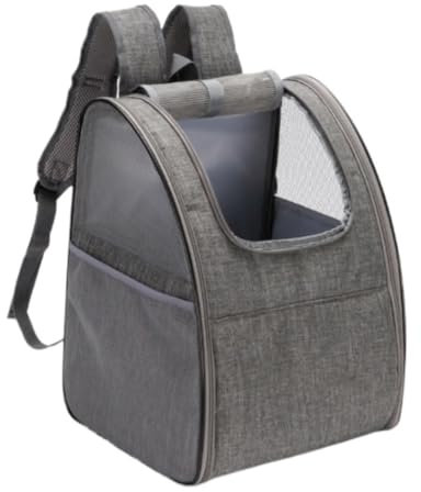 Transportbox Katze Transporttasche Katze Katzenrucksack, Verstellbare Hundetrage, Warme Haustier-Tragetasche, Weiche Katzentragetasche, Atmungsaktive Outdoor-Tragetaschen Katzen Transportbox Katzenbox