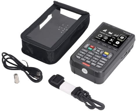 Localisateur de Satellite, Dispositif de Détection de Satellite de de Type C avec Haut-Parleur intégré 13-18VDC pour Le Calcul d'angle AZ et EL