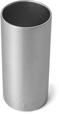 YETI Rambler Wine and Champagne Chiller, Stainless Steel Insulated, Stainless Steel