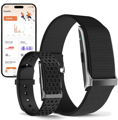 Health Smart Bracelet, Activity & Fitness Trackers/SpO2/ Heart Rate / Blood Pressure/ Sleep Stress/IP68 Waterproof for120 Sport Modes,Automatic Monitoring Wearable Fitness Tracker Comes With Free App