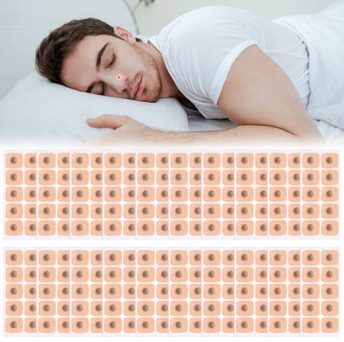 200 Stück Inhalation Nose Strips Magnet, Magnetische Nasenpflaster Nachfüllpackung, Nasenpflaster Magnet für besseres Atmen, Anti-Schnarch, Hilft Beim Schlafen, Sicher und Effektiv (Nachfüll Kit)