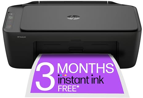 HP DeskJet 2910 All in One Printer | Perfect for Home | Colour | Wireless | Print, Scan & Copy | 3 months free Instant Ink | Easy Setup & Reliable Wi-Fi