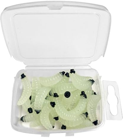 Fishing Worms Lure Artificial Baits Jigging Soft Maggots Bread Earthworms Soft