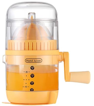 Manuell Juicepress | Apelsin Juicepress Handutpressare Manual | Press Med Hällsnabel för Mat För Barn Drycker Grapefrukt Granatäpple | Utomhus Bakning Camping Picknick Hemma Bartender